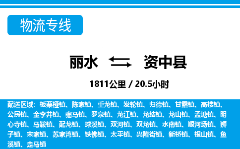 麗水到資中縣物流專(zhuān)線(xiàn)-麗水至資中縣貨運(yùn)公司